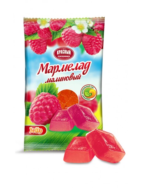 Мармелад фас. Малиновый с соком 300г*16 Кр.Пищевик Мармелад фас. Малиновый с соком 300г*16 Кр.Пищевик